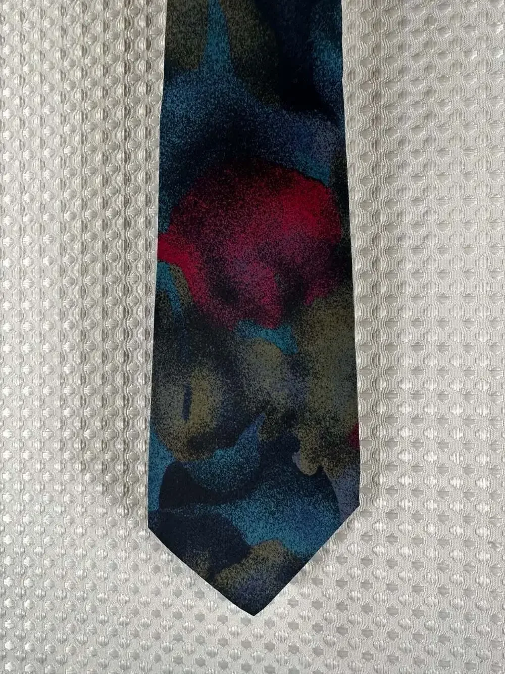 Vintage Lanvin Paris 100% Pure Silk Tie